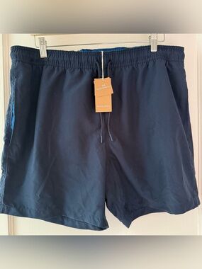 Monoprix Navy Swim Shorts size xxl NWT